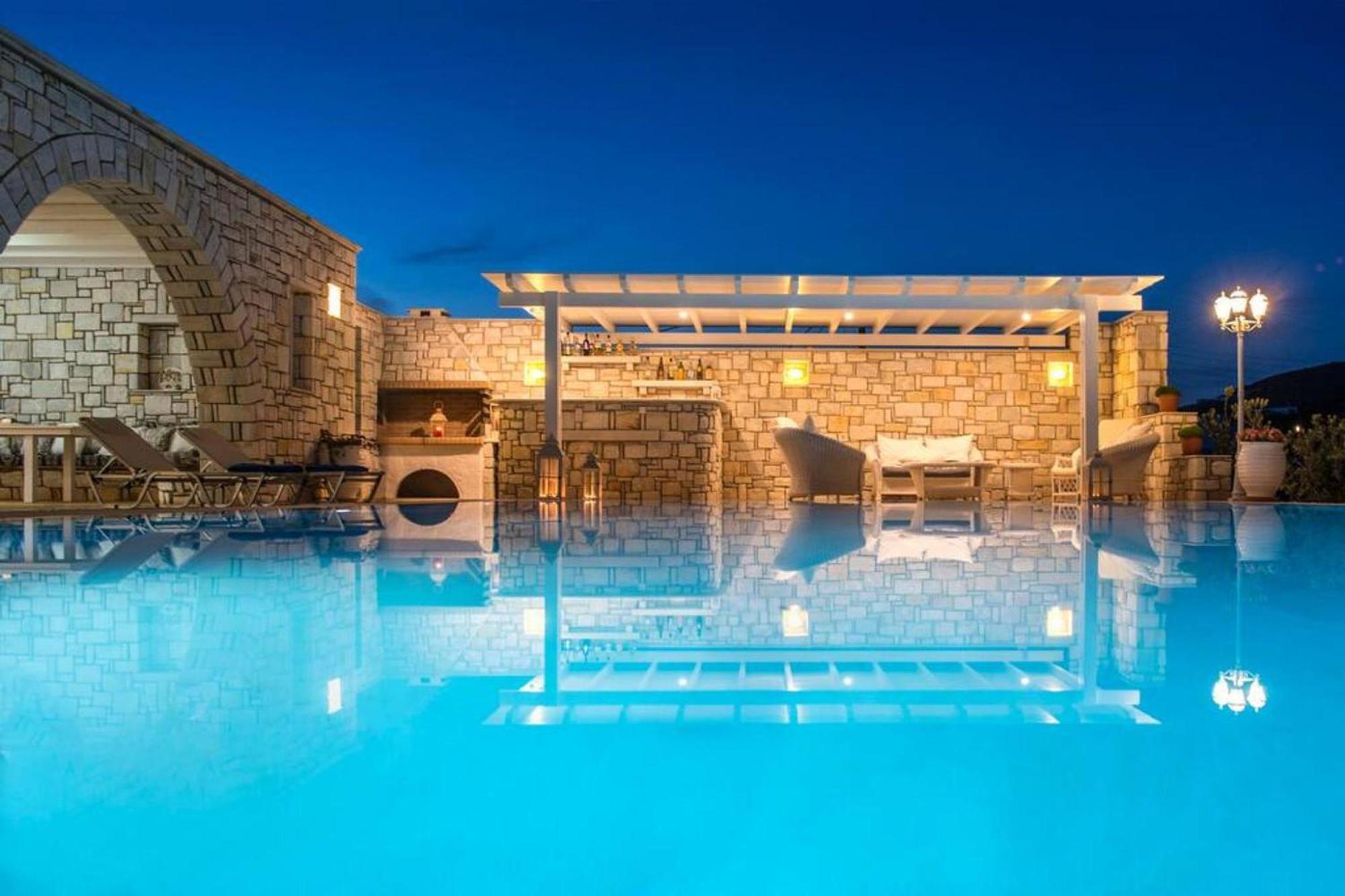 Villa Dionysos In Aliki Экстерьер фото